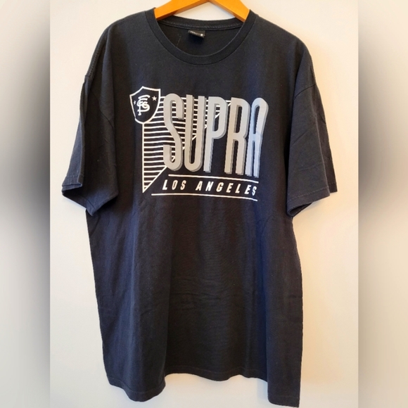 Supra  Footwear - LA Raiders Inspired Black T-Shirt - XL - Picture 1 of 3